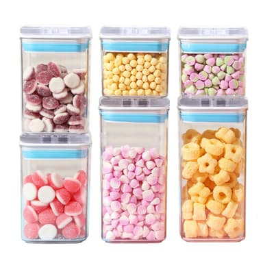 Cutii de depozitare alimentare Flippy Set din 6 Recipiente pentru cereale