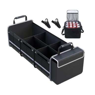 Organizator portbagaj auto Flippy pliabil cu geanta termoizolanta